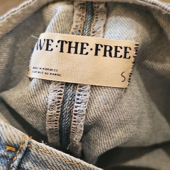 We The Free Light Blue Denim Romper Size S - Picture 10 of 14